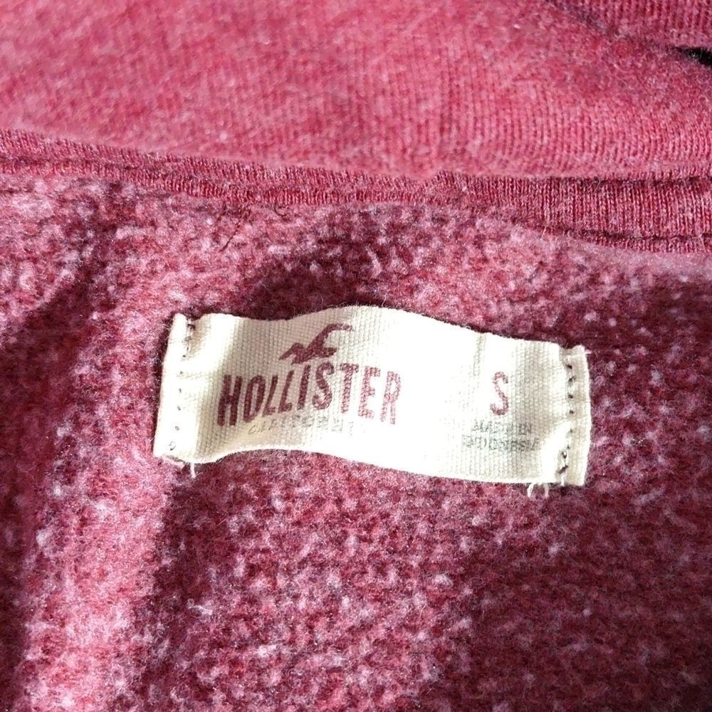 Hollister California Maroon Hoodie - Picture 5 of 6